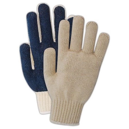 Magid Coated Gloves, Natural, Men's (Fits Large) 12 PK N95-OE